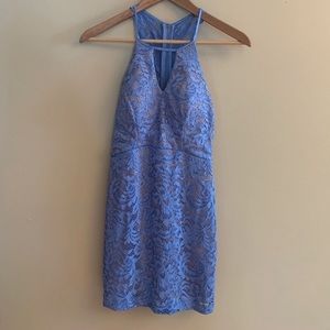 Blue formal dress